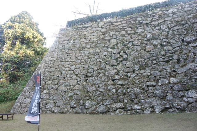 宇和島城の石垣

